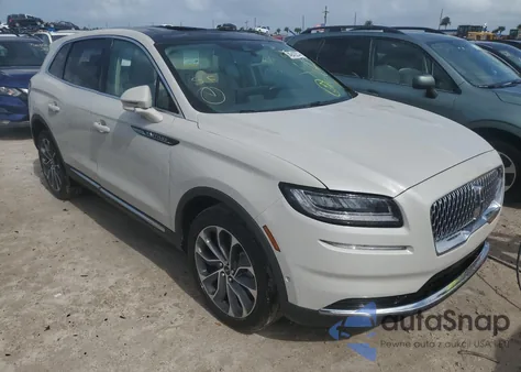 2022 Lincoln Nautilus Reserve z USA, uszkodzony, nr VIN 2LMPJ6K97NBL06175